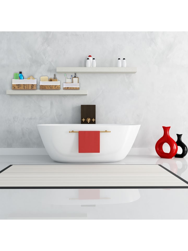 relaxdays 3 x Aufbewahrungskorb in Weiß/ Natur günstig kaufen onesize