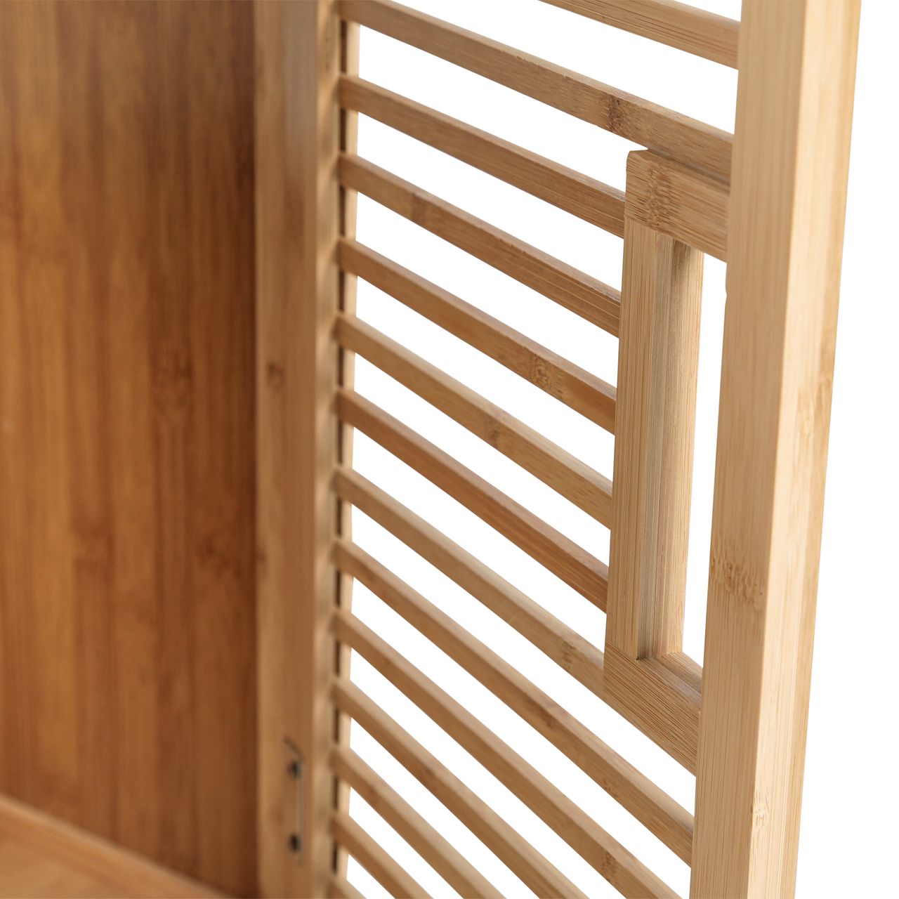 axentia Waschbeckenunterschrank, ca. 60 x 58 x 30 cm, Bambus