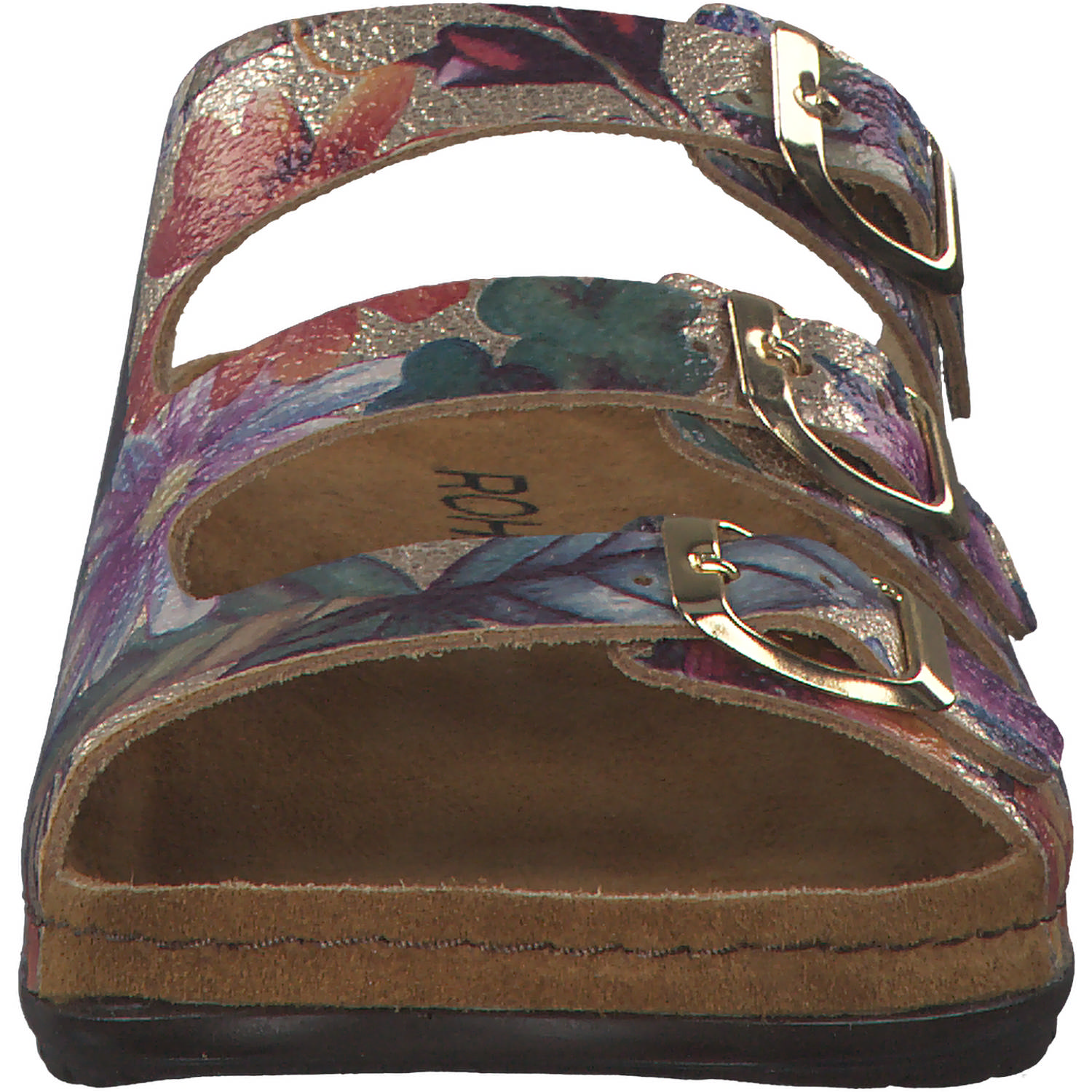 Rohde 5874CD, Hausschuhe & Pantoffeln, Damen, gold -bunt