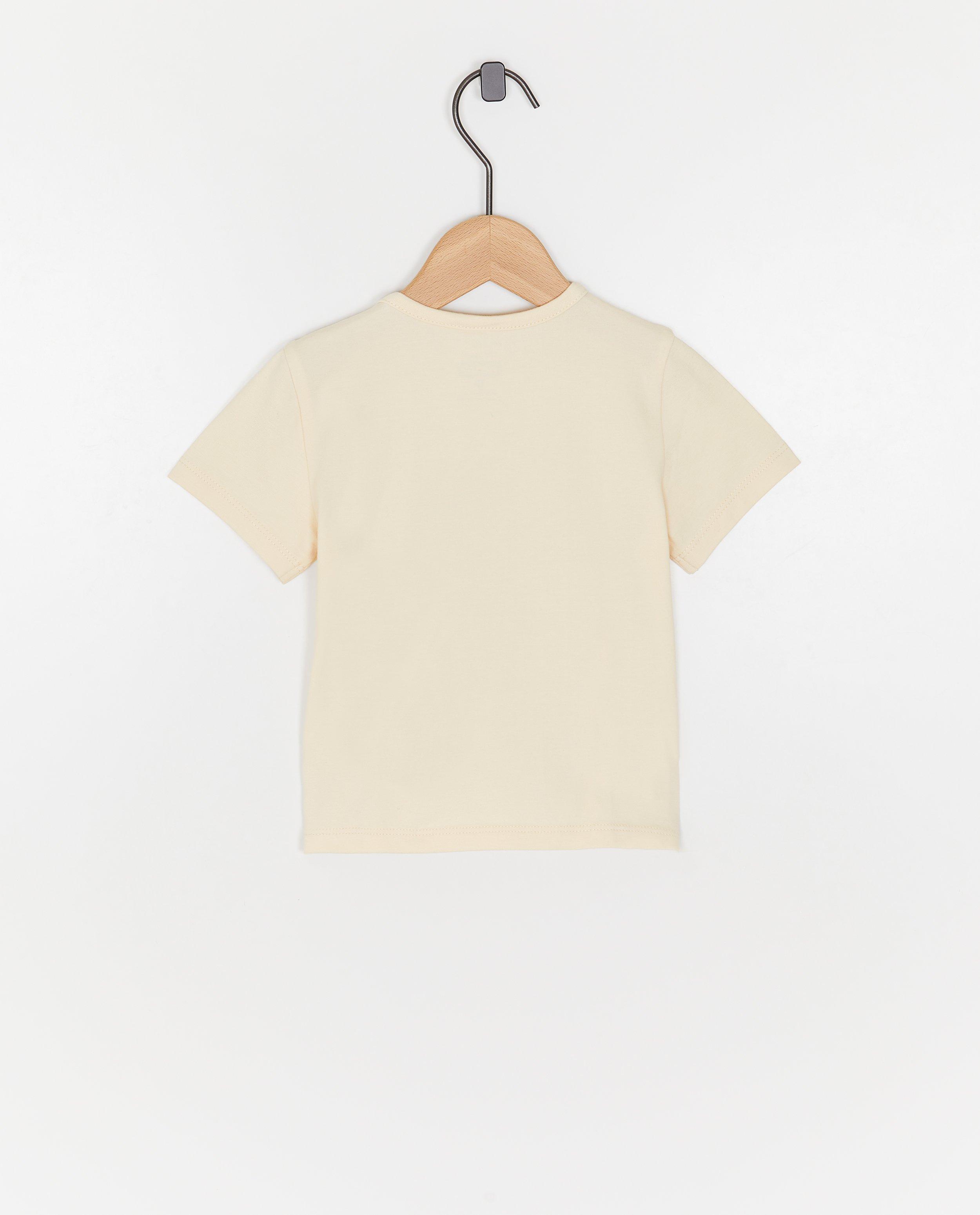 Bumba T-shirt med tryck Bumba vit