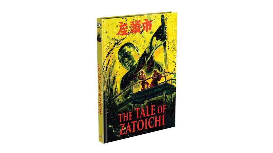 THE TALE OF ZATOICHI - 2-Disc Mediabook - Cover A -  Limited Edition auf 2.000Stück - Uncut  (Blu-ray + DVD)