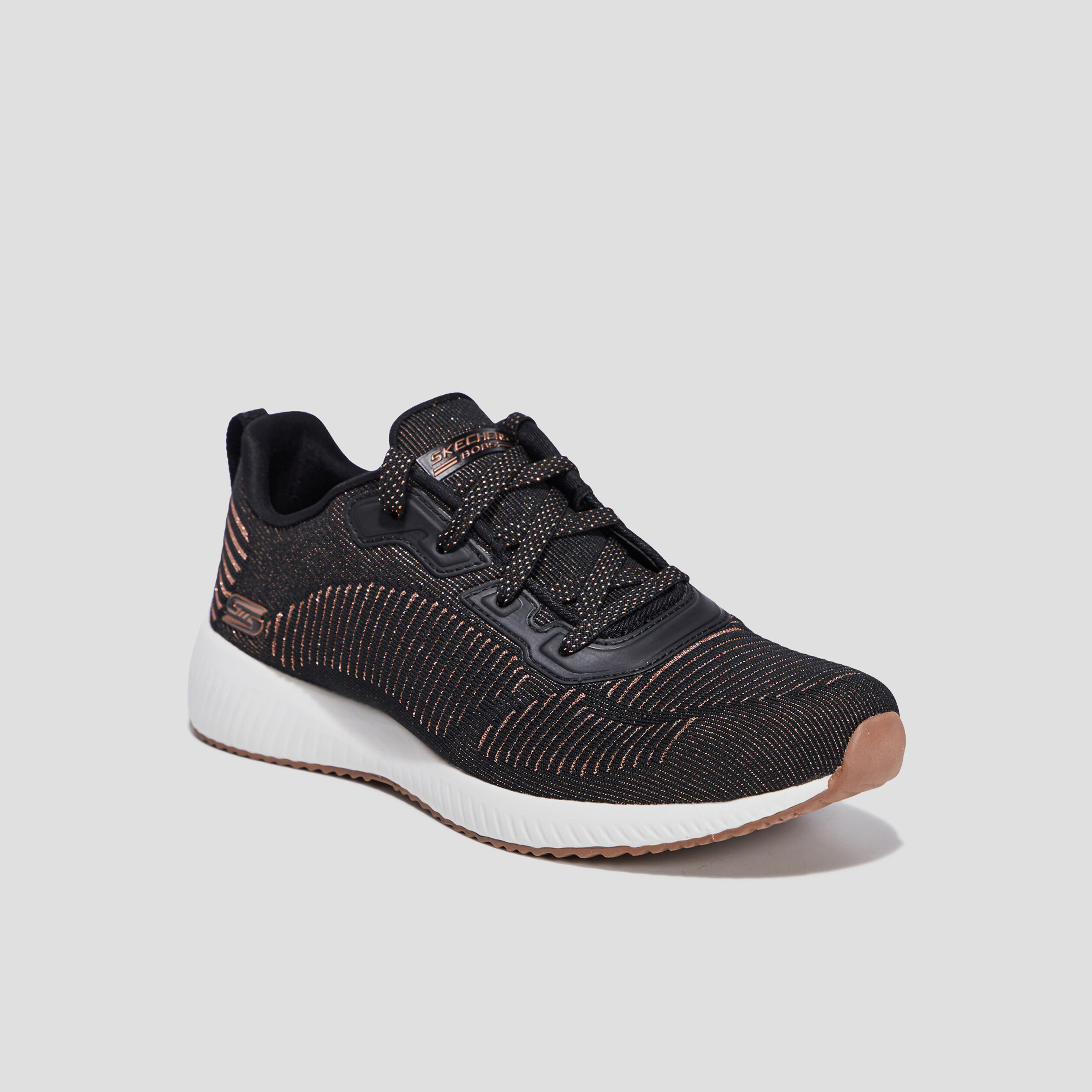 Runnings à lacets Skechers Glam League noir femme | La Halle