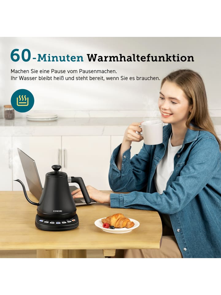 Cosori Wasserkocher CO108-NK-EUR in schwarz günstig kaufen onesize