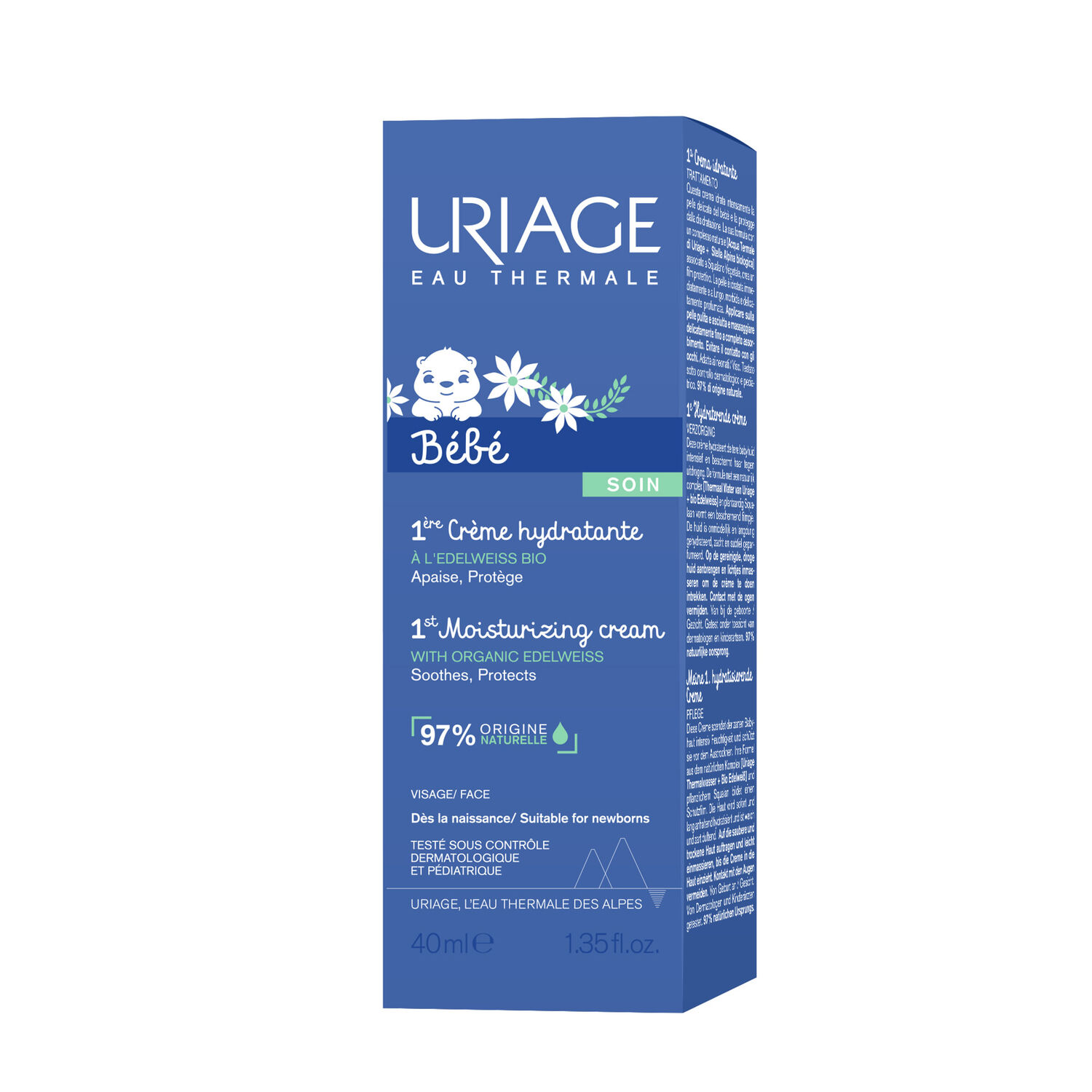Uriage Bébé 1ère crème Hydratante 40 ml
