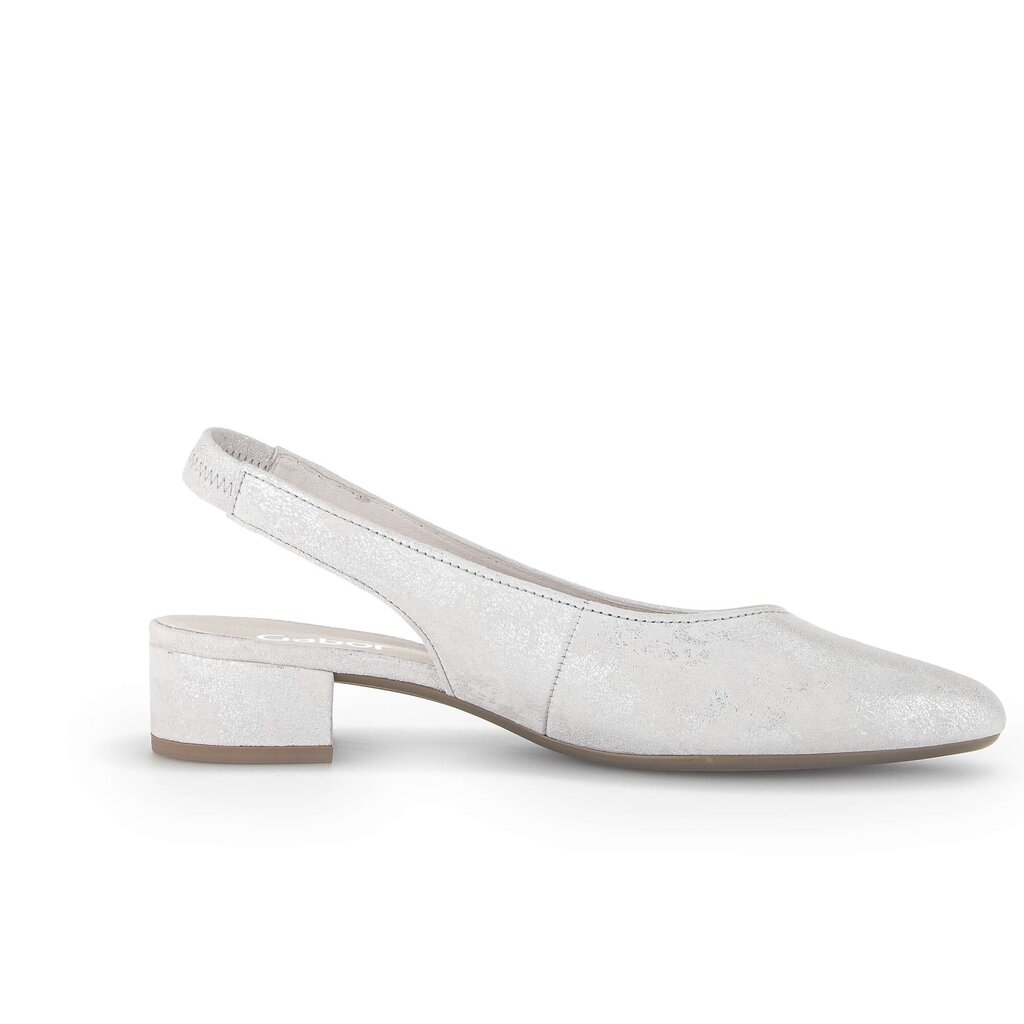 Gabor fashion Slingpumps silber