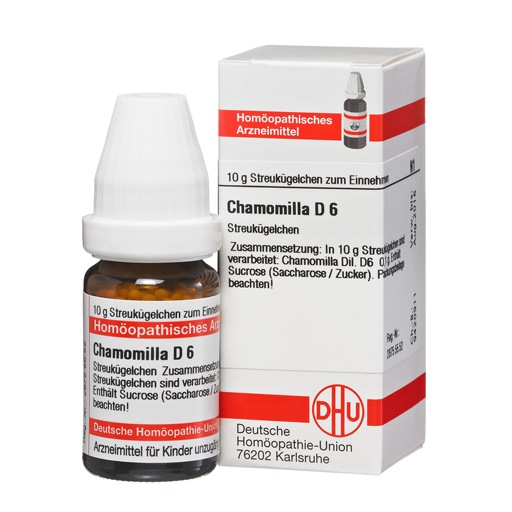 CHAMOMILLA D 6 Globuli  10 g  Globuli