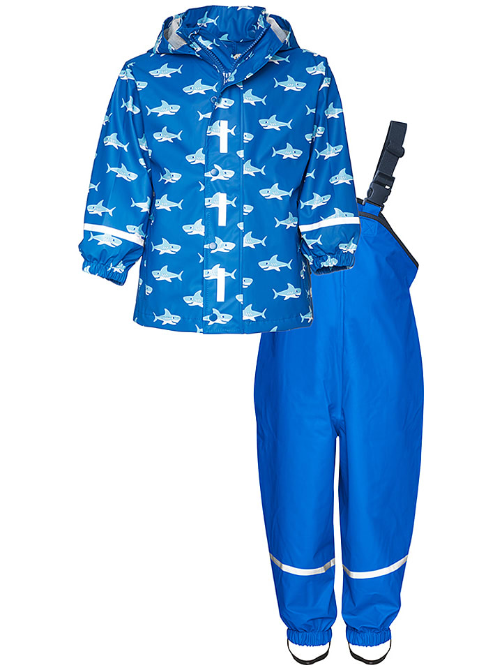 Playshoes 2tlg. Regenoutfit in Blau günstig kaufen