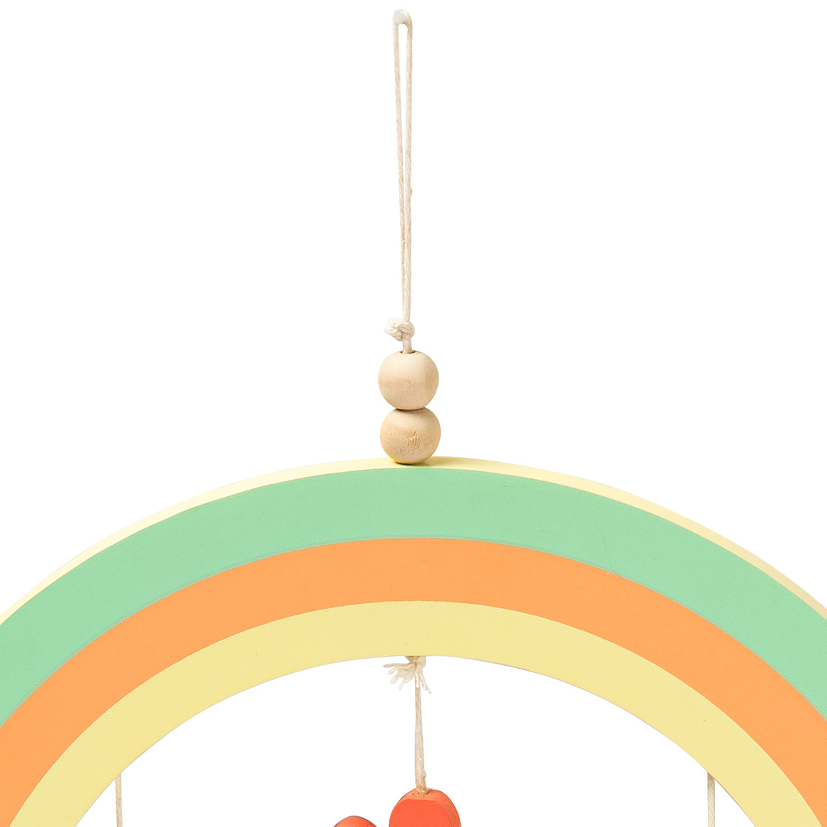 Deko-Hänger Regenbogen mit 5 Anhängern