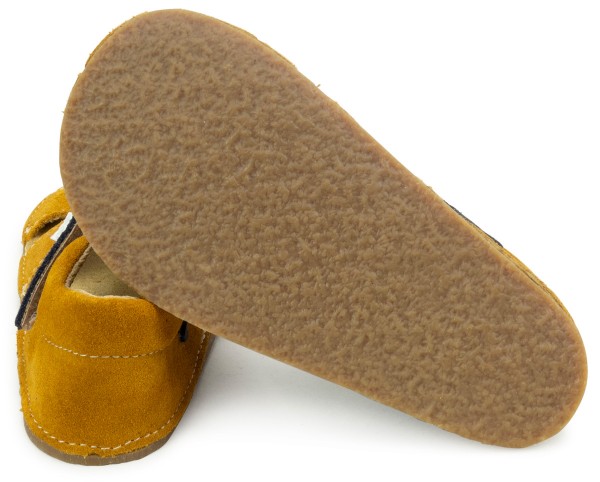 EF Barefoot Kids ~ Sam Leder Sandale ~ Cognac
