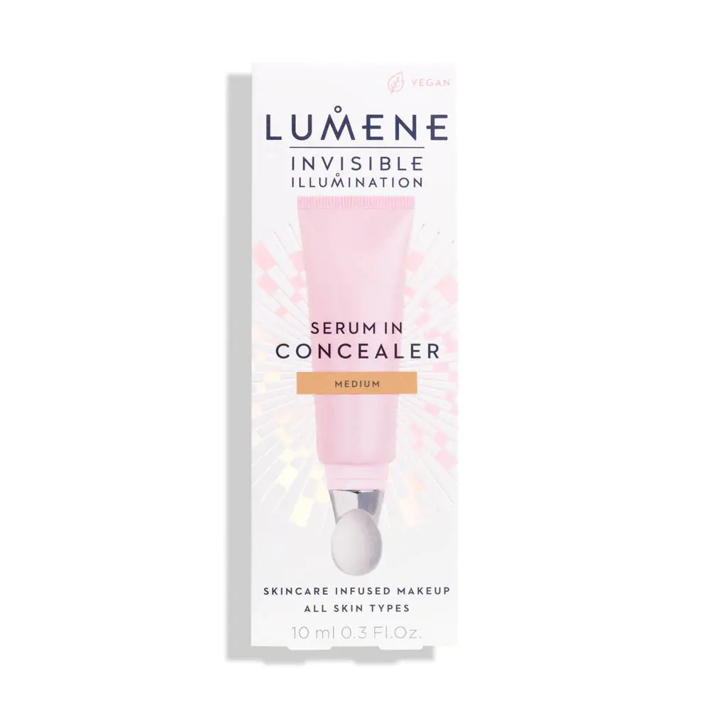 „Lumene Invisible Illumination“ – korektorinis serumas, vidutinio tono, 10 ml