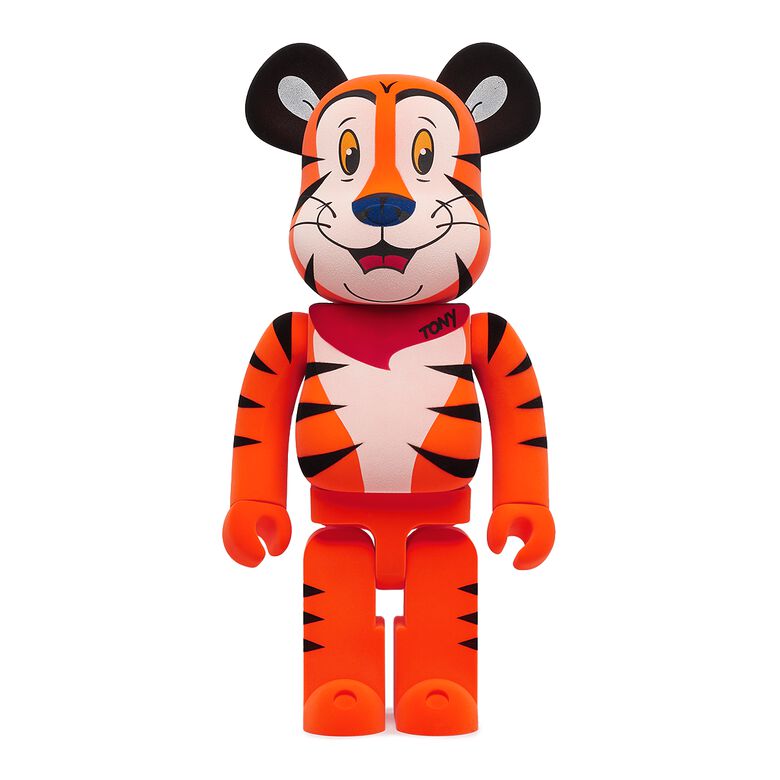 Medicom Bearbrick Tony The Tiger Flocky 1000% multicolor