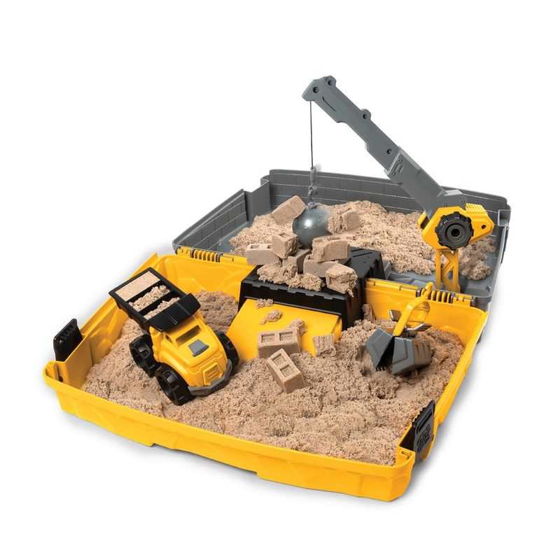 Mallette de construction sable Kinetic Sand