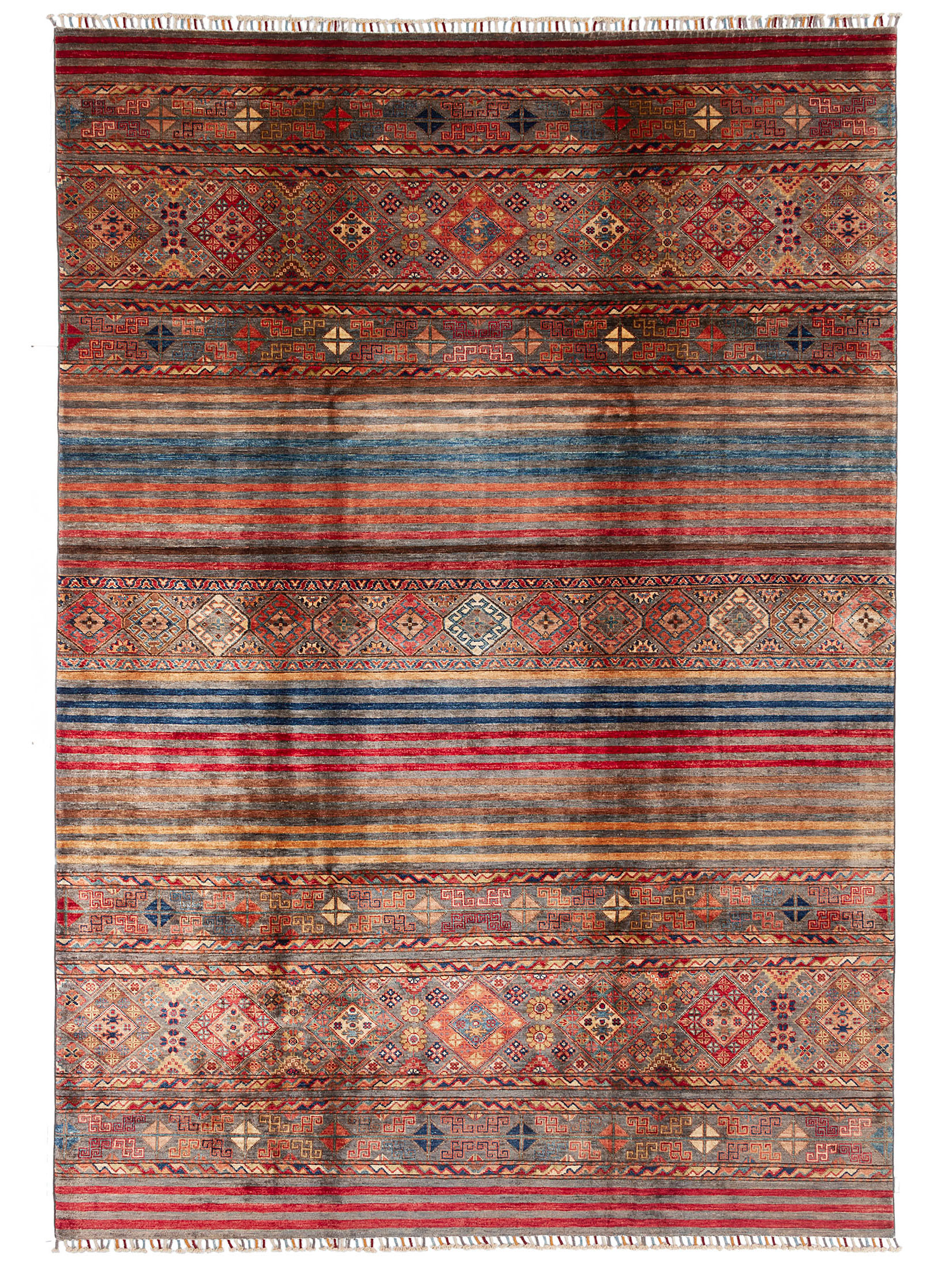Chobi Schal ca. 212 x 305 cm, Unikat / Einzelstück