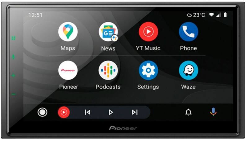 Pioneer Multimediasystem 1026876 17,3 cm (6,8