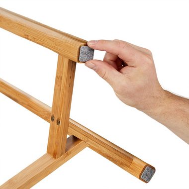 relaxdays Möbelfuß Selbstklebende Filzgleiter 272er Set, Grau