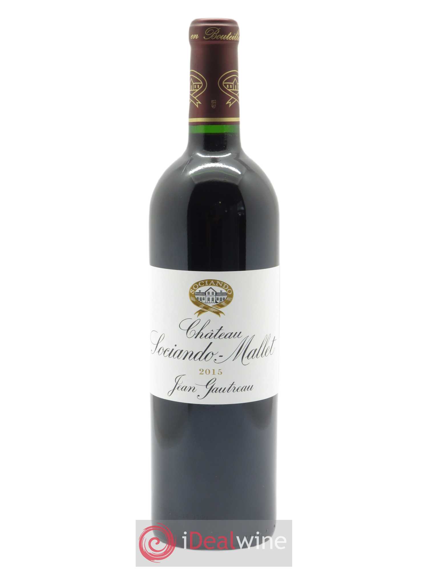 Château Sociando Mallet  2015 - Lot de 1 Bouteille