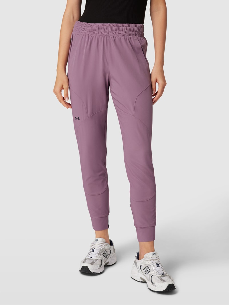 Sweatpants mit elastischem Bund Modell 'Unstoppable' in mauve