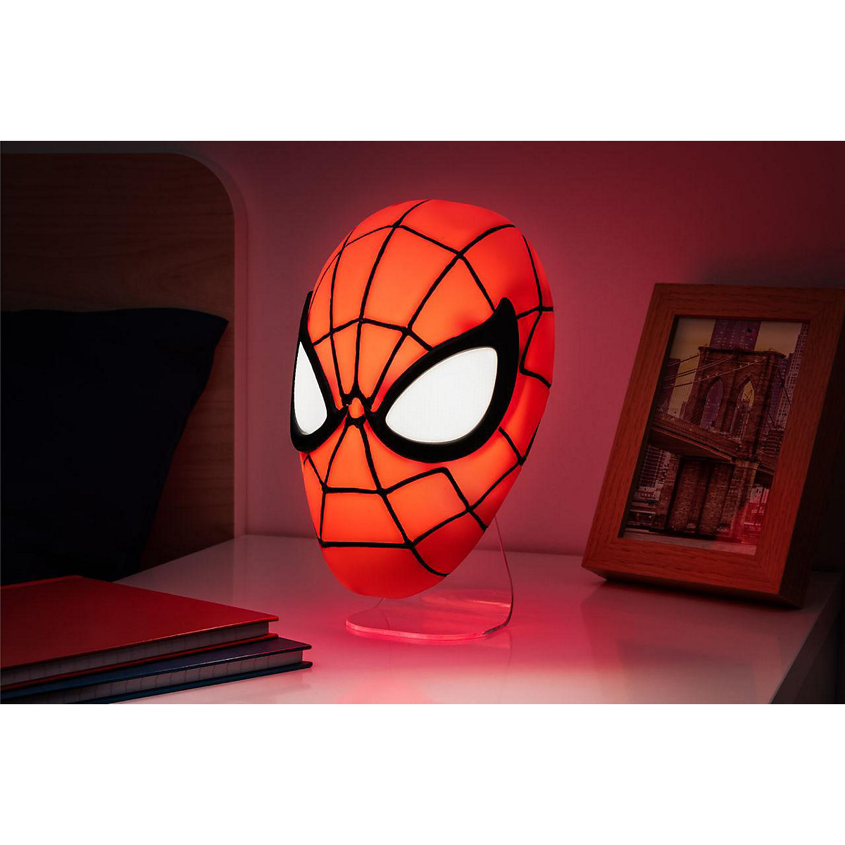 Marvel Spiderman Maske Leuchte