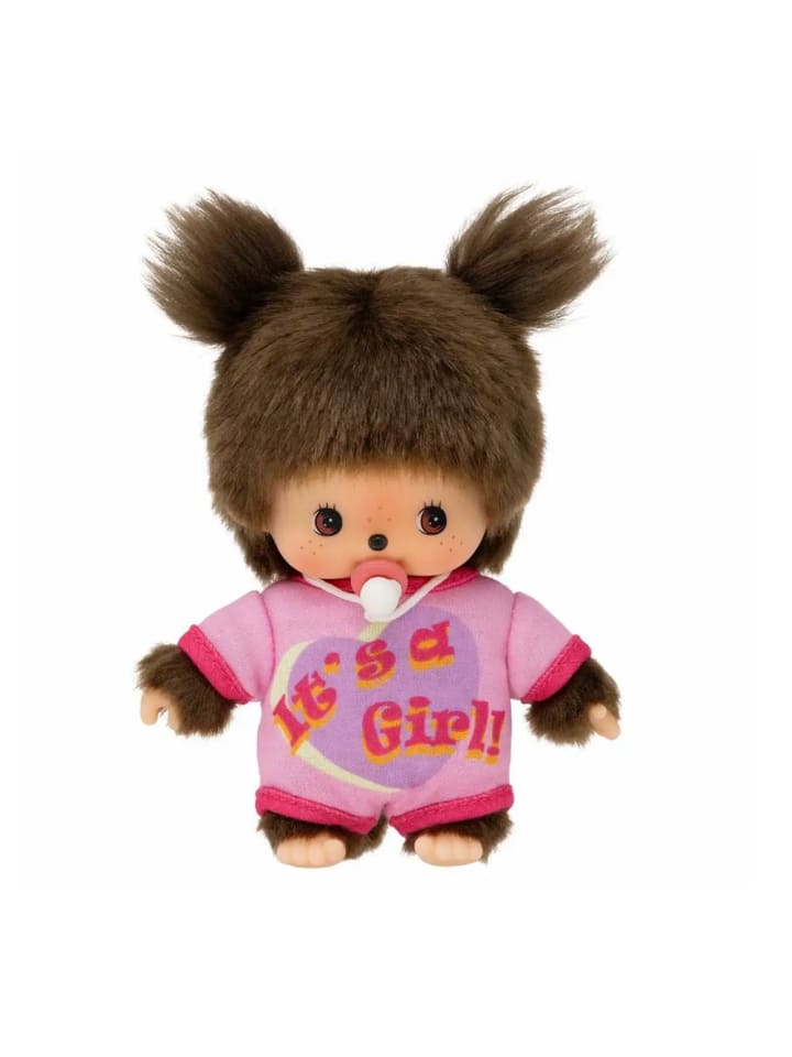 Monchhichi Bebichhichi | Mädchen Baby | It´s a Girl | 13 cm | Monchhichi Puppe günstig kaufen onesize