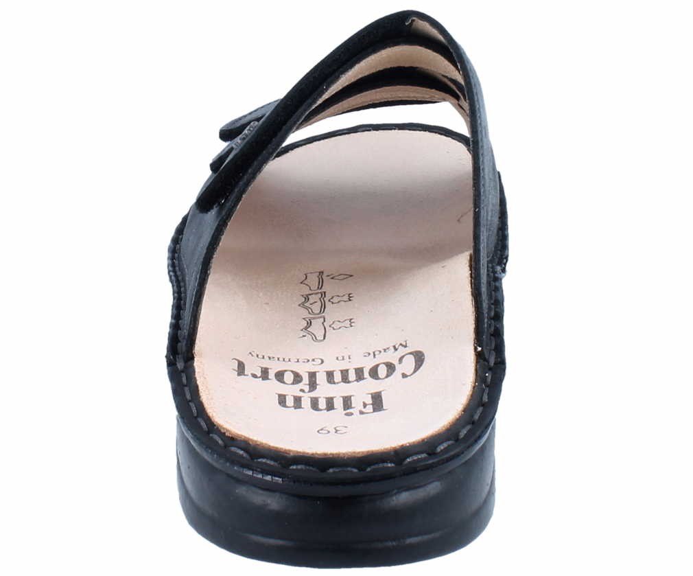 FINN COMFORT Pantoletten schwarz Korfu-Vororder