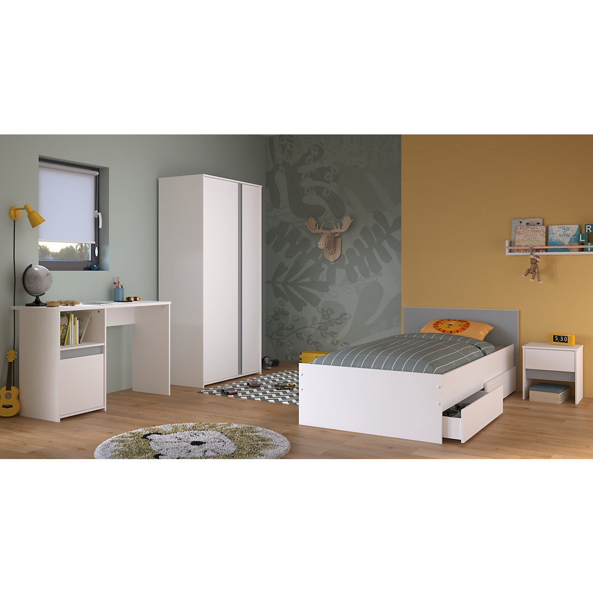 Kinderzimmer Set 5tlg 