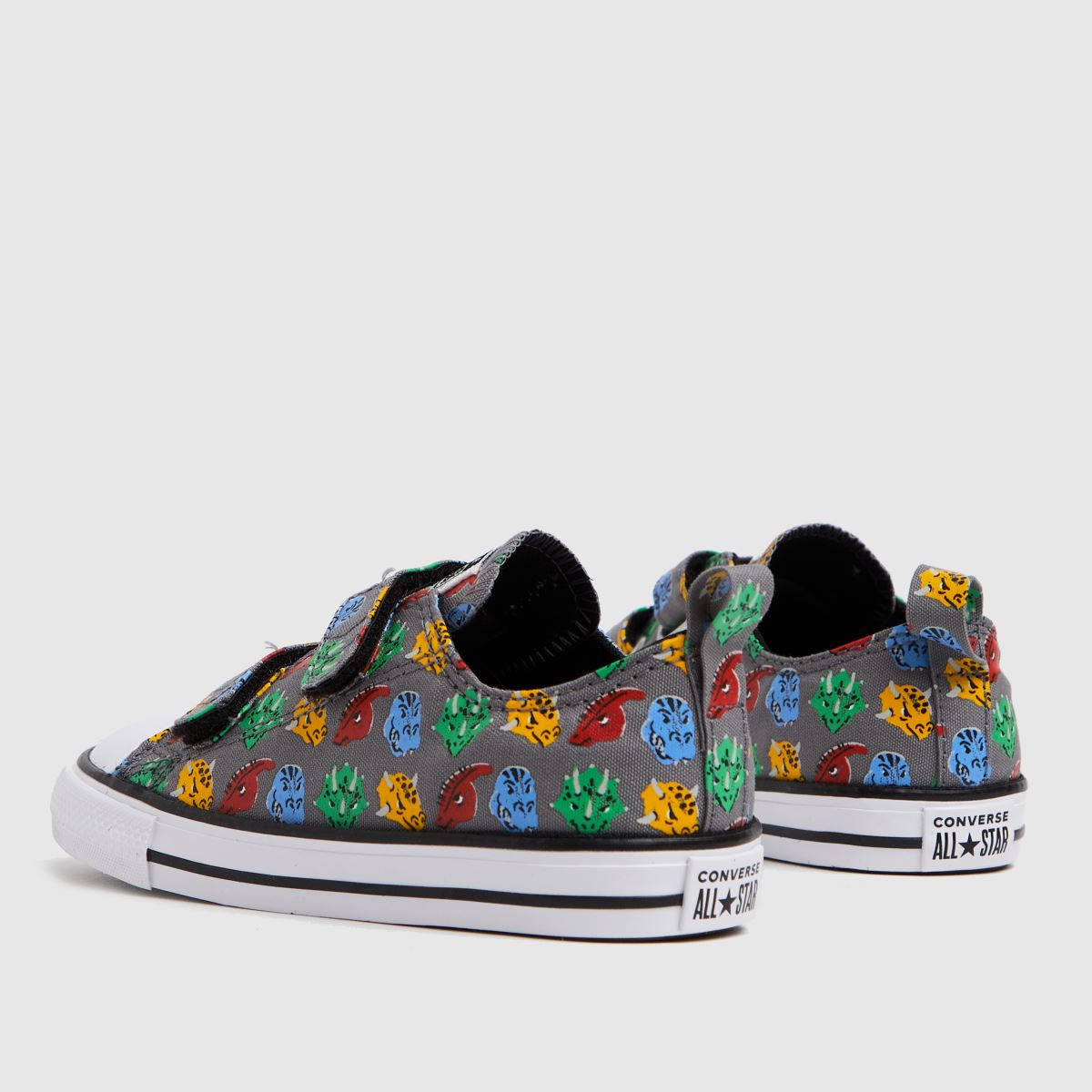 Converse szürke All Star Lo 2V Dino fiú kisgyermek tornacipő