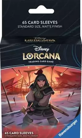 Disney Lorcana: Aufstieg der Flutgestalten - Kartenhüllen Mulan