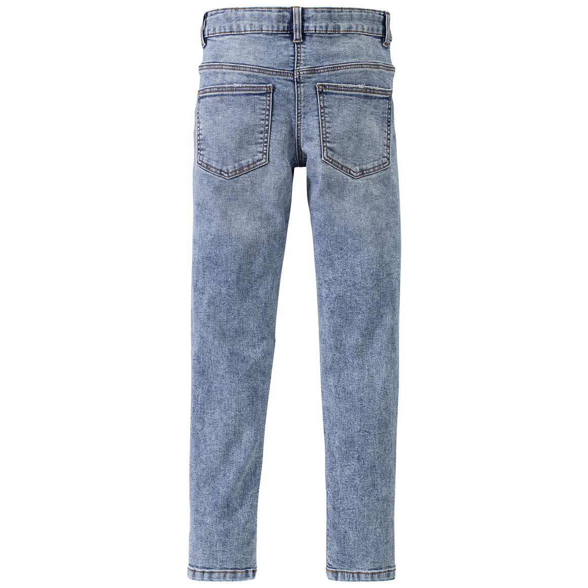 Mädchen Skinny-Jeans mit verstellbarem Bund