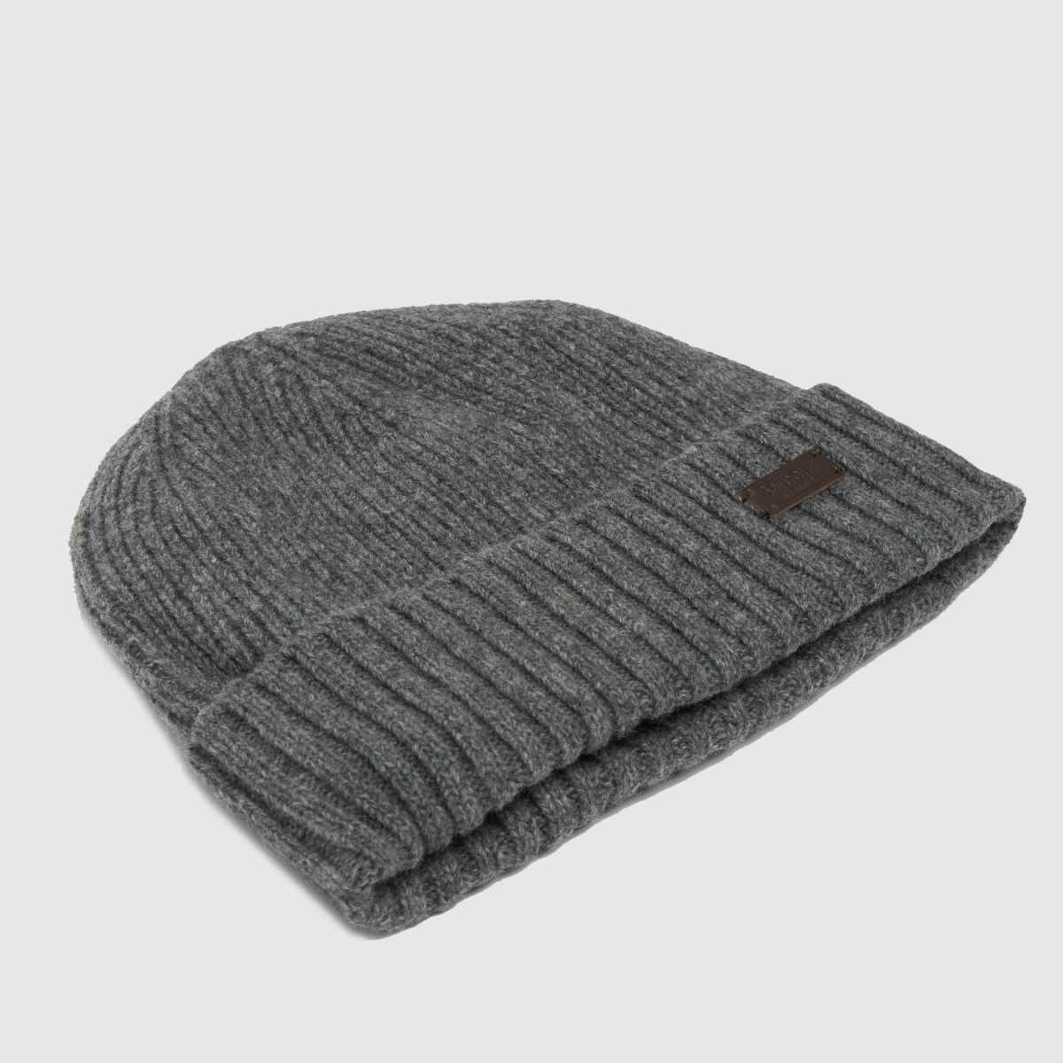 Barbour grå carlton-mössa