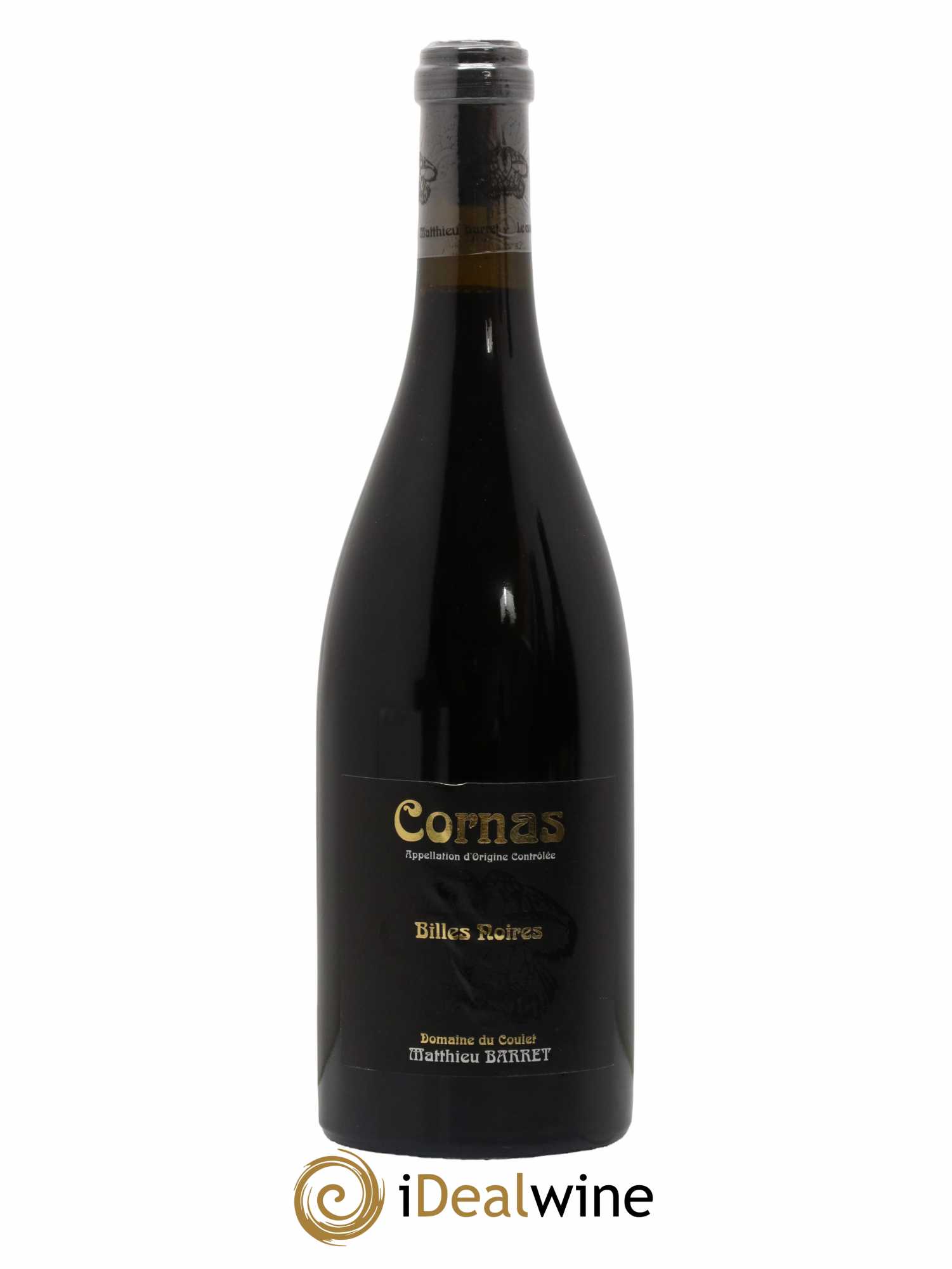 Cornas Billes Noires Coulet (Domaine du) - Matthieu Barret  2014 - Lot de 1 Bouteille
