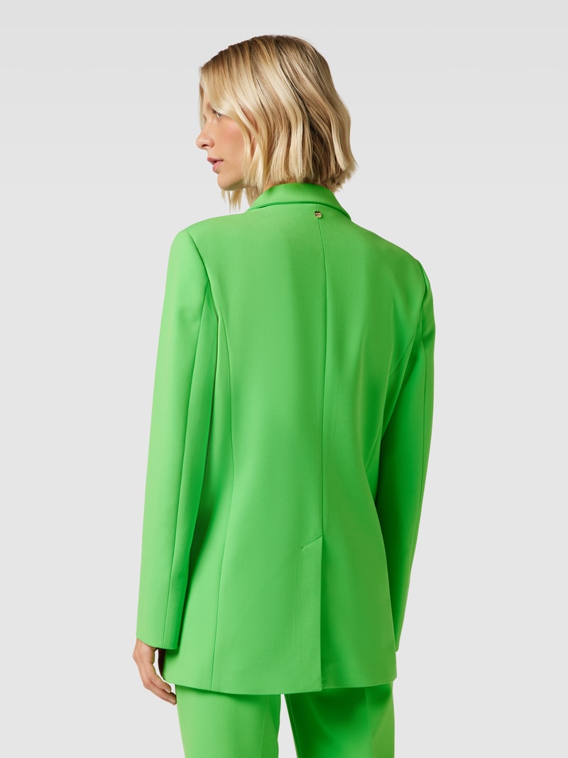 Blazer mit Reverskragen in grün