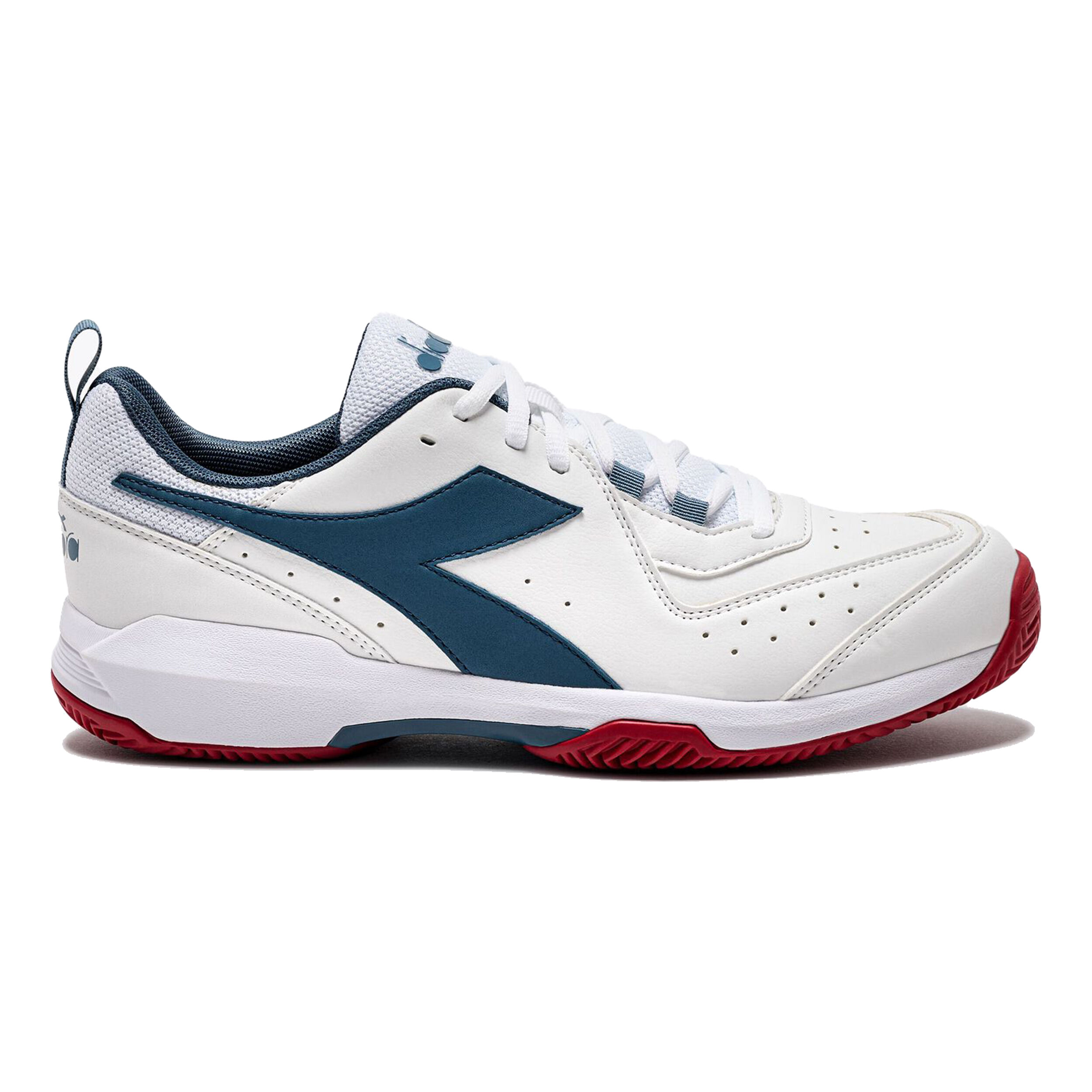 S.Challenge 5 Sl Sandplatzschuh Herren - Weiß, Petrol
