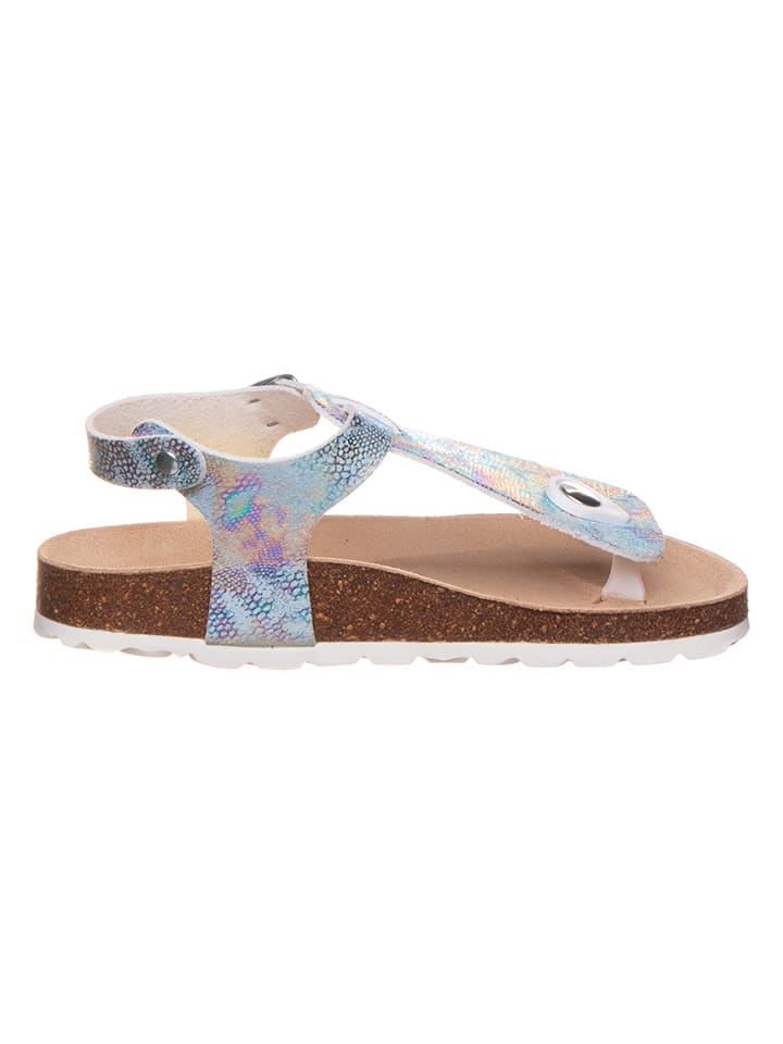 BIO PINGÜIN Sandalen in Silber günstig kaufen