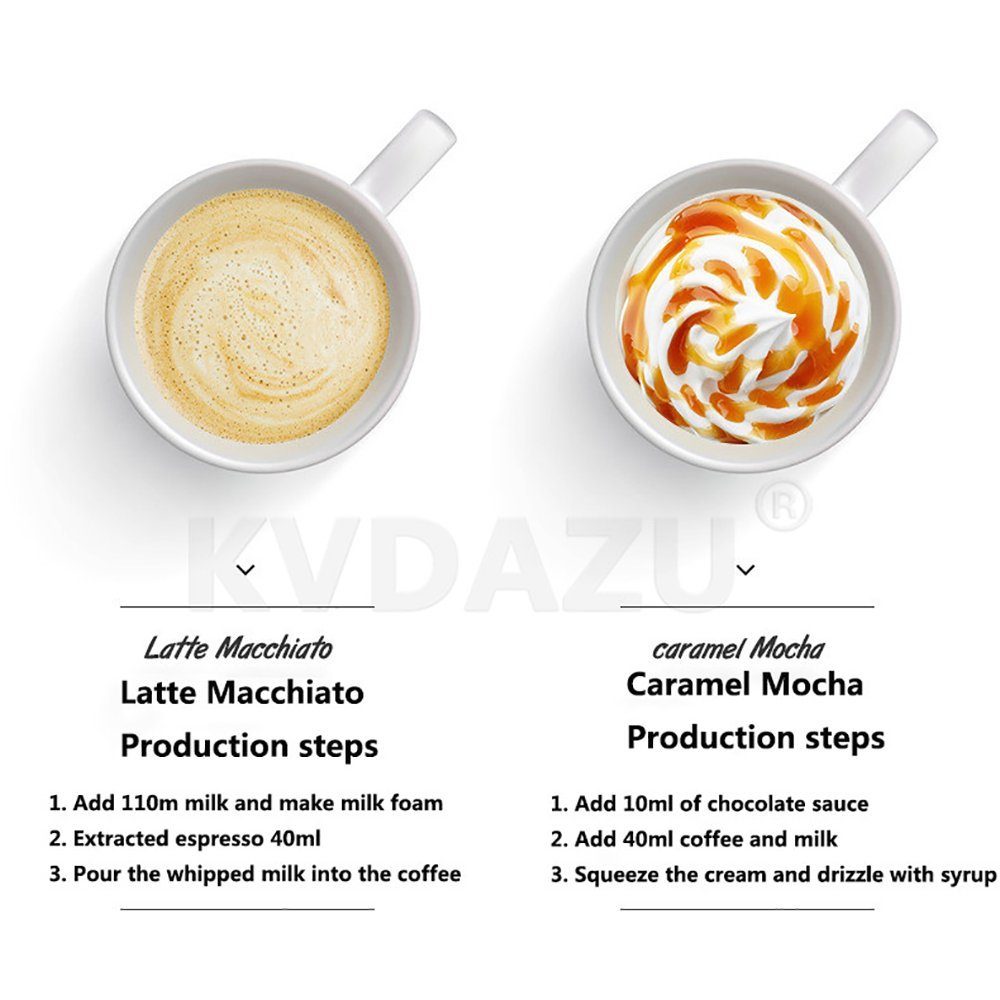 KREATE Kapselmaschine Automatische Nespresso-Kapselkaffeemaschine