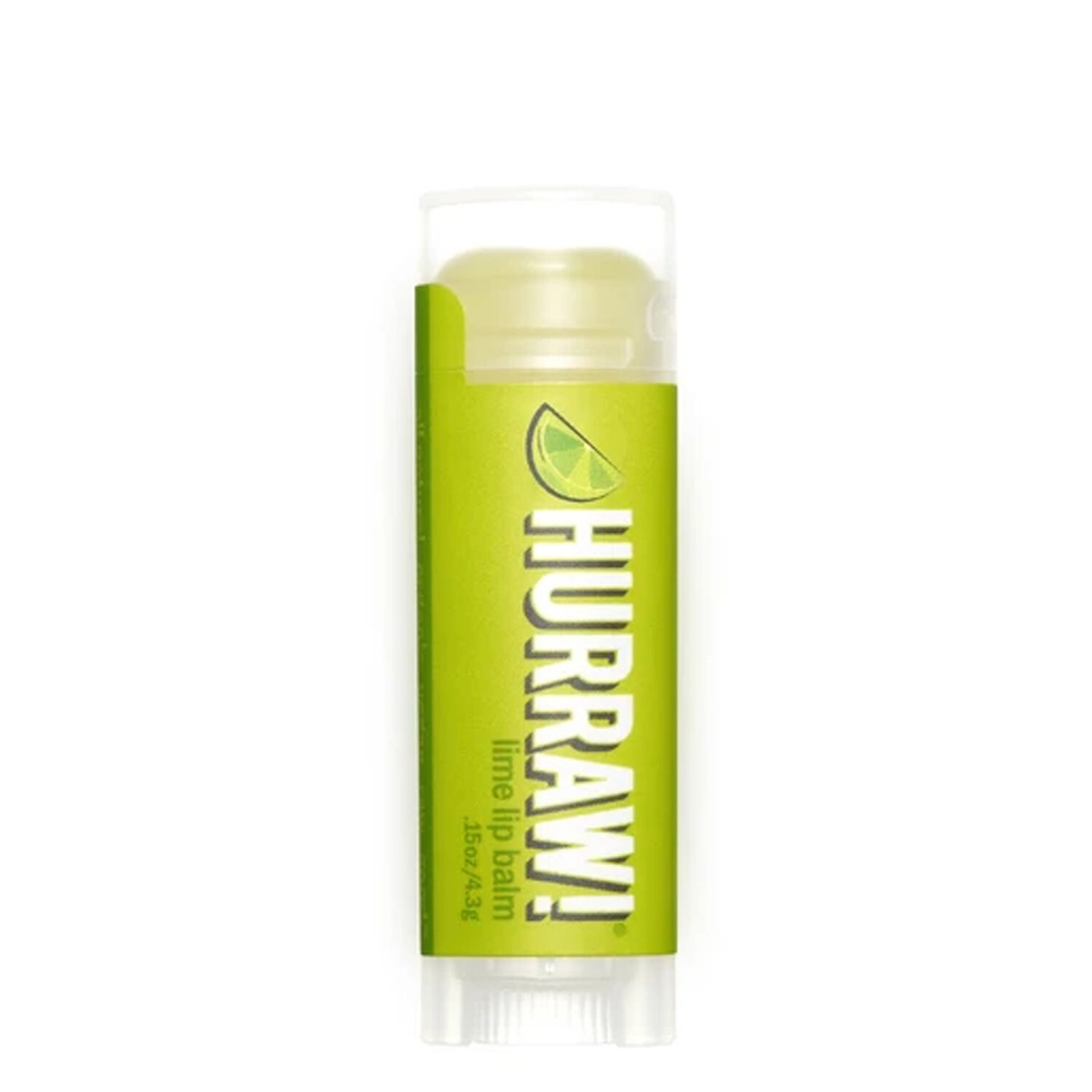 Hurraw Baume à Lèvres Citron Vert 4,8 g