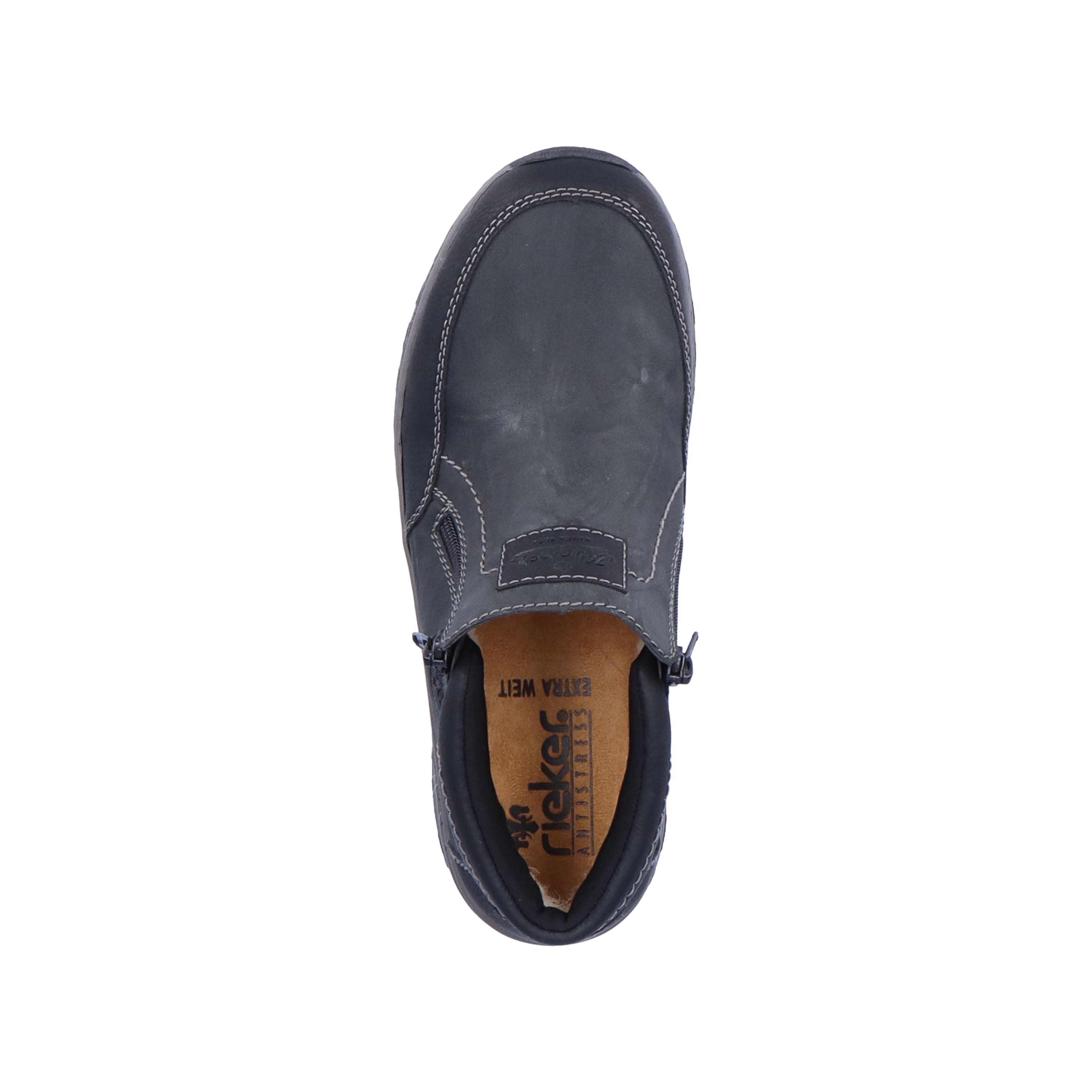 Rieker Herren Slipper asphaltgrau