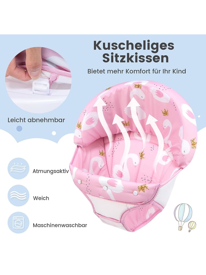 COSTWAY Lauflernhilfe in Rosa günstig kaufen 70 x 60 cm