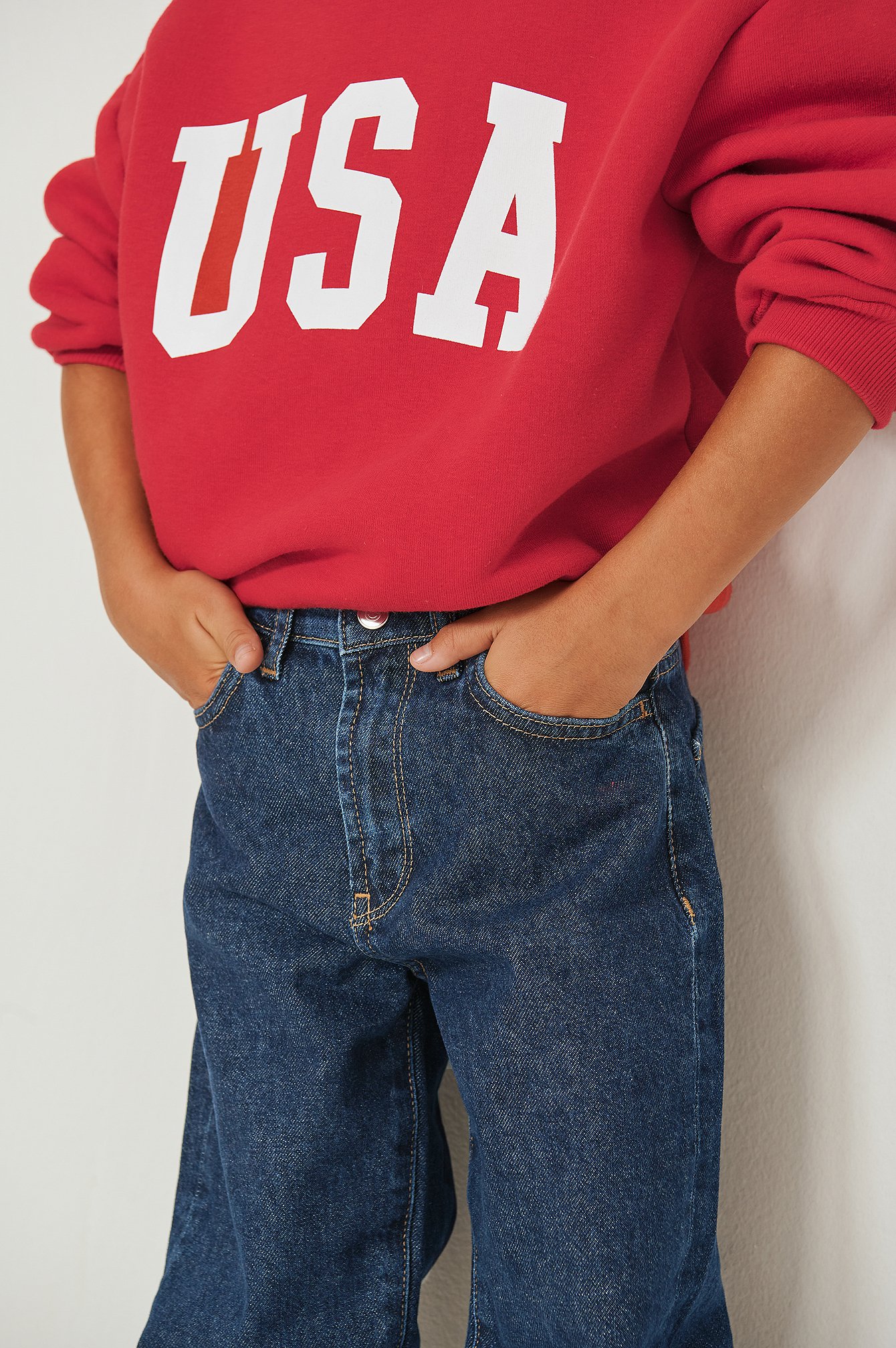 Weit geschnittene Jeans
