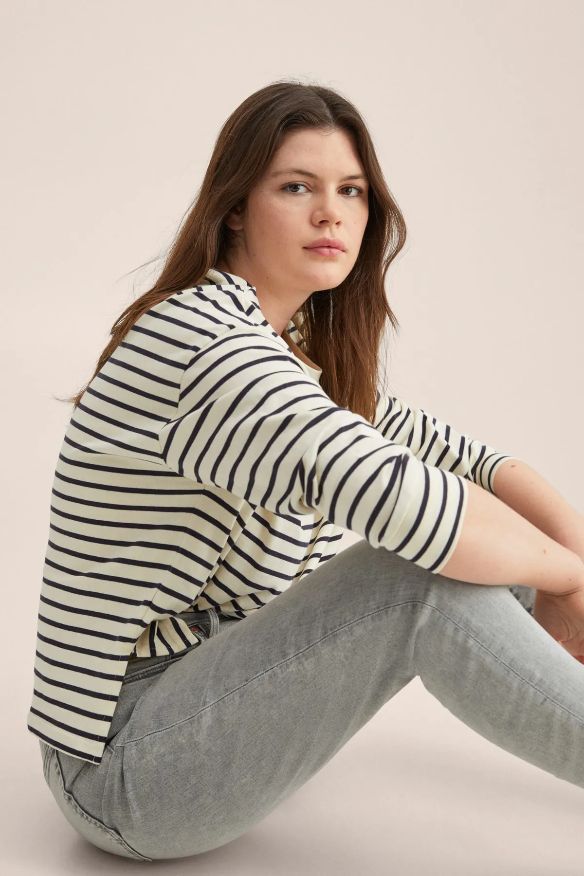 MANGO  Jeans - Grau - Skinny