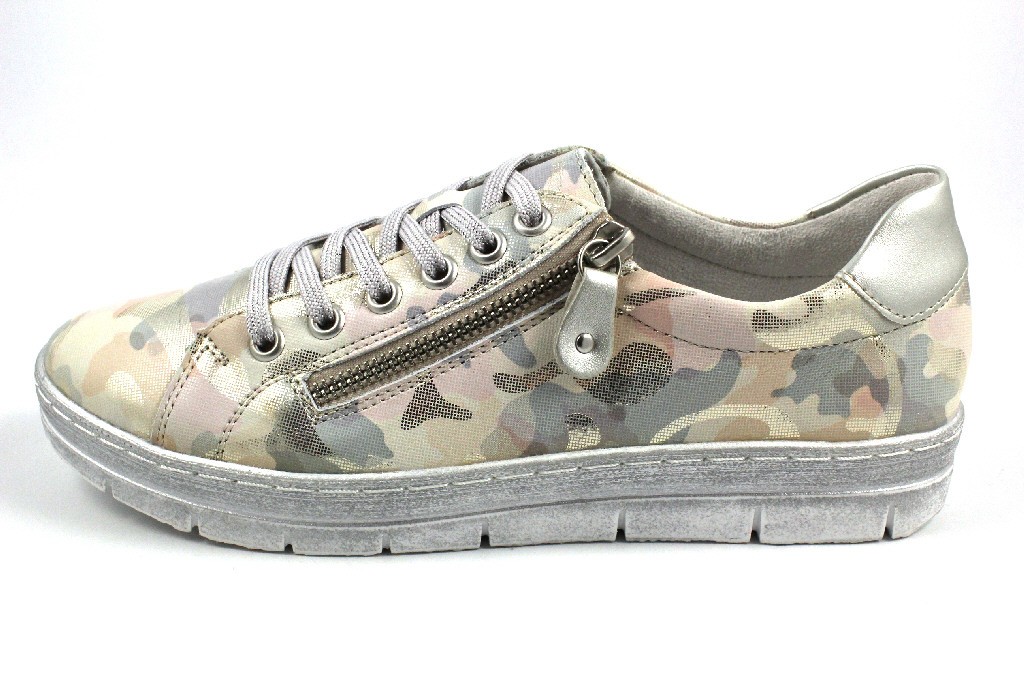 REMONTE Sneaker silber Schnürer