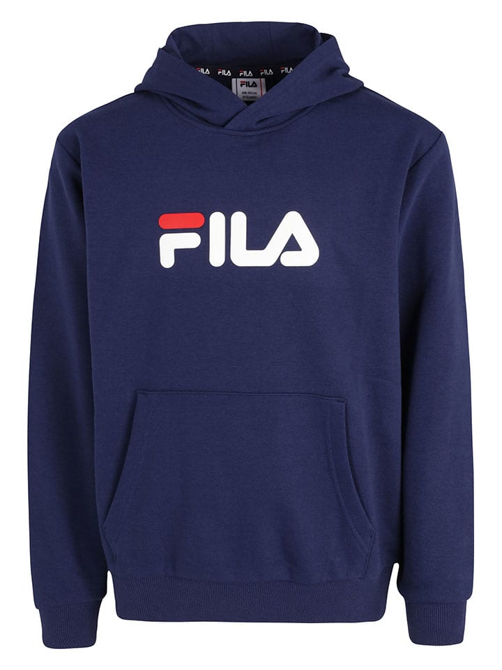 Fila Hoodie in Dunkelblau günstig kaufen