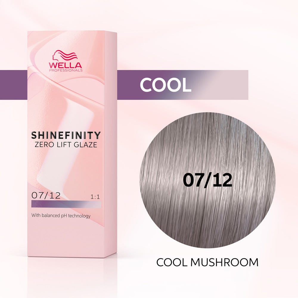 Wella Shinefinity Matte Cool Mushroom 07/12 Haarfarbe 60 ml