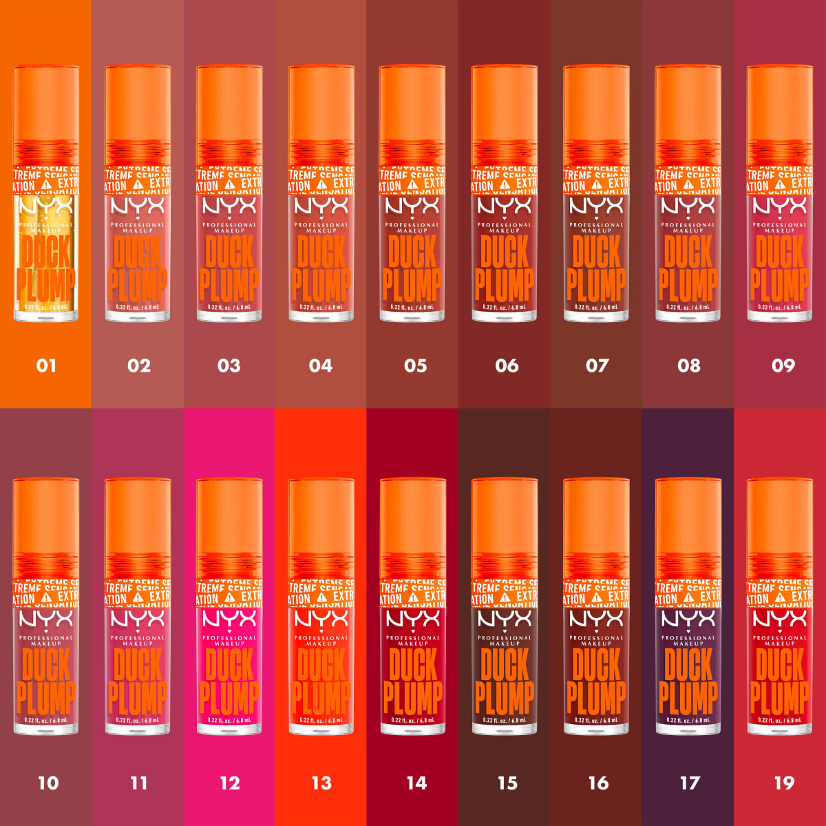 Lipgloss Duck Plump 05 Brown of Applause, 7 ml