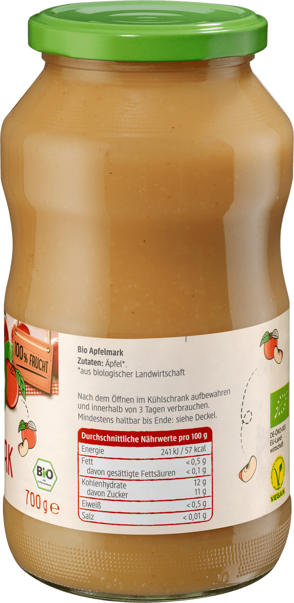 Fruchtmark Apfel, 700 g