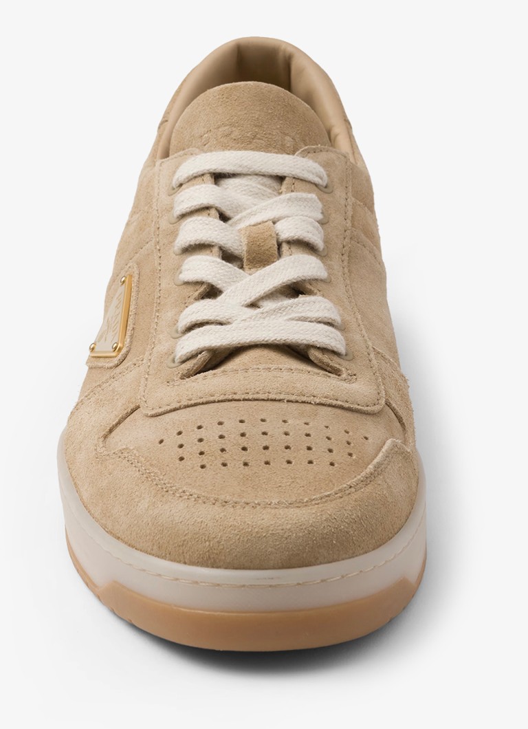 Teniși Prada Downtown Suede cu logo