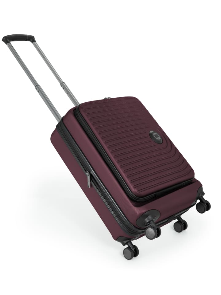 Hauptstadtkoffer Mitte - Handgepäck-Trolley Toploader, Laptop-Fach, TSA in Burgund günstig kaufen S