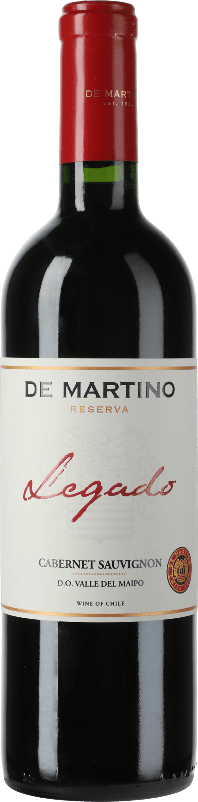 De Martino: Cabernet Sauvignon Legado D.O. Valle de Maipo 2020