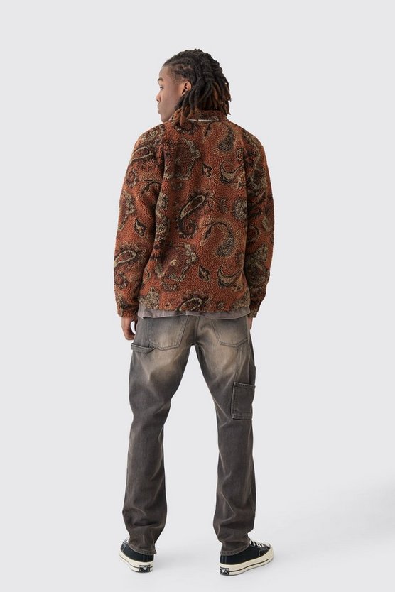 Overshirt mit Paisley-Print