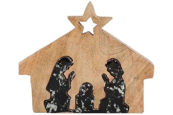 MyFlair Deko Puzzle Haus