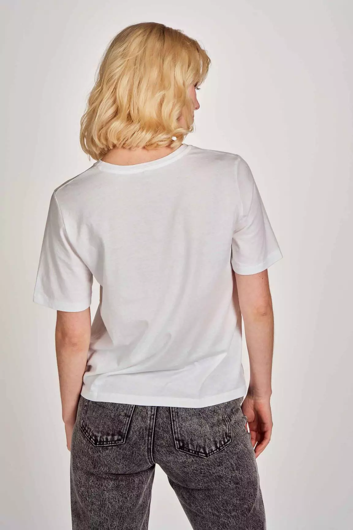 Only Tshirts Femme couleur blanc